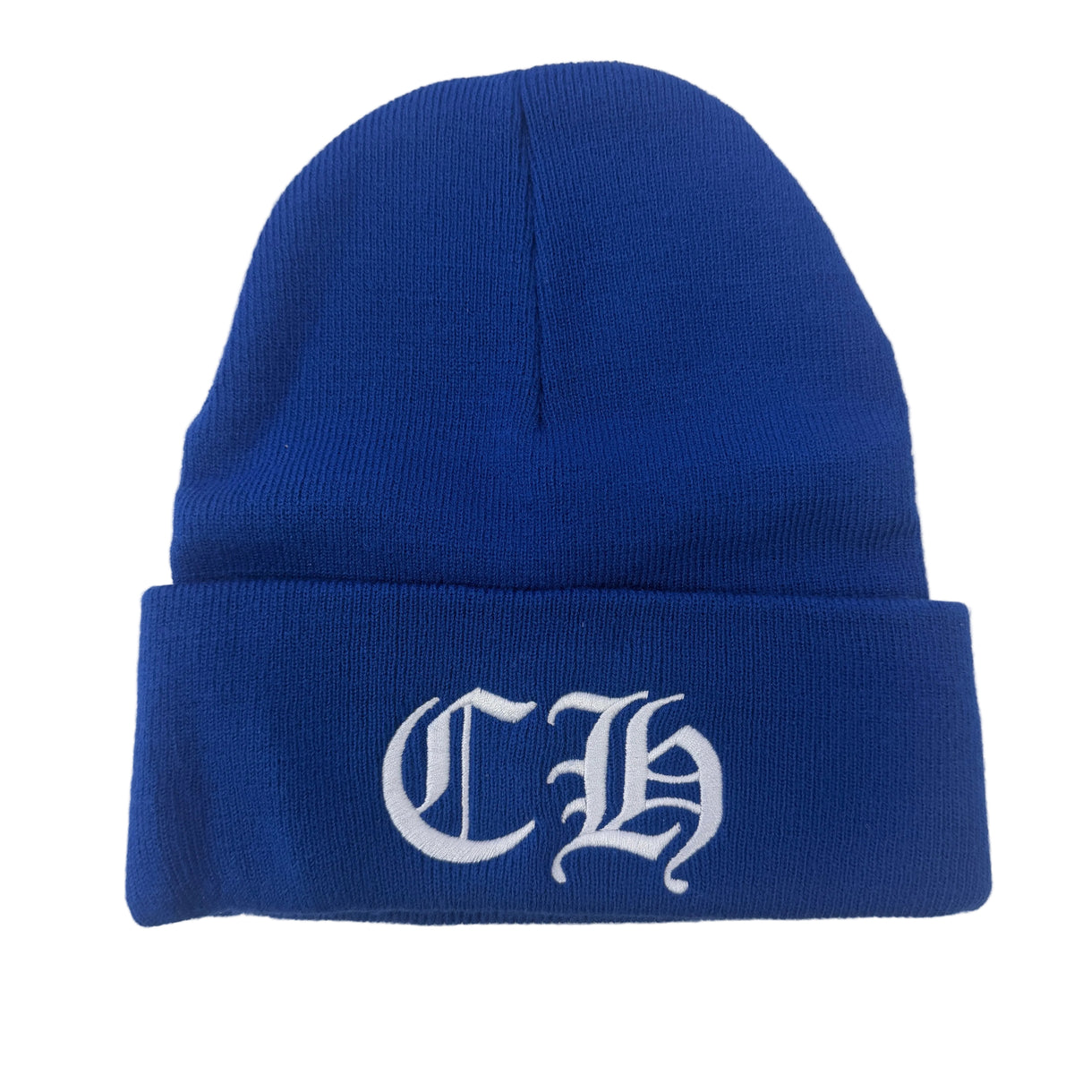 Chrome Hearts Blue Beanie