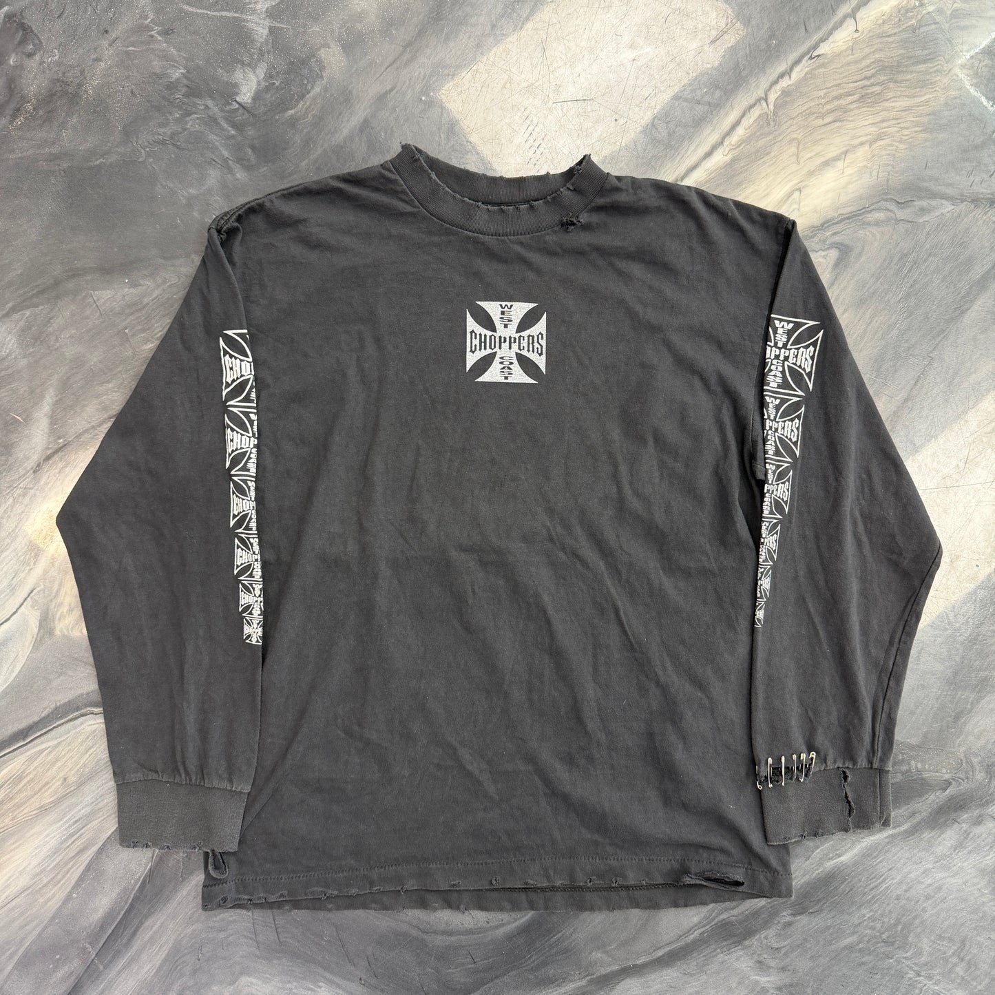 West Coast Choppers Vintage Long Sleeve T-Shirt