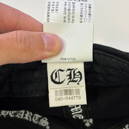 Chrome Hearts Embroidered Cross Scroll Hat
