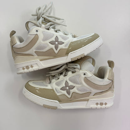 Louis Vuitton LV Skate Sneaker Beige White (Used)(No Box)