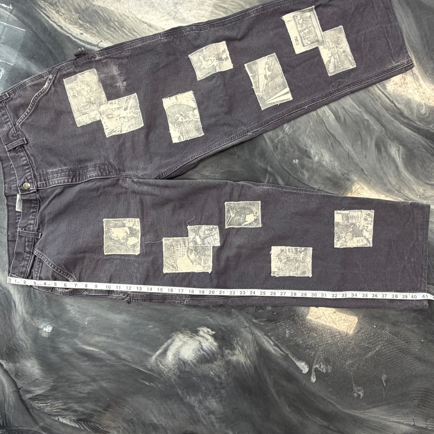 Vintage Patchwork Carhartt Carpenter Pants