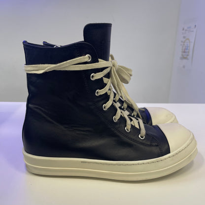 Rick Owens Concordians Leather High Black Milk (USED)