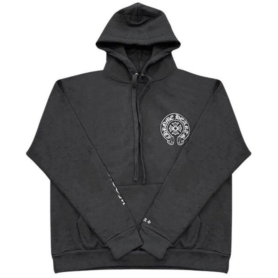 Chrome Hearts Silver Glitter
Hoodie Black ONLINE EXCLUSIVE
