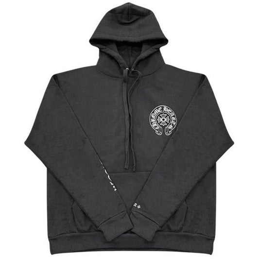 Chrome Hearts Silver Glitter
Hoodie Black ONLINE EXCLUSIVE
