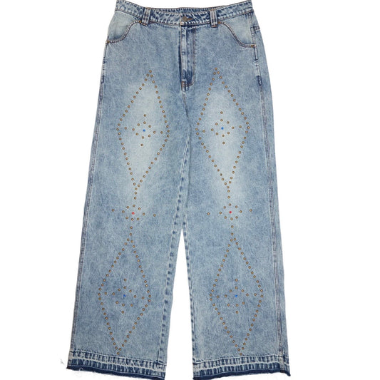 Azva Cactus Diamond Denim