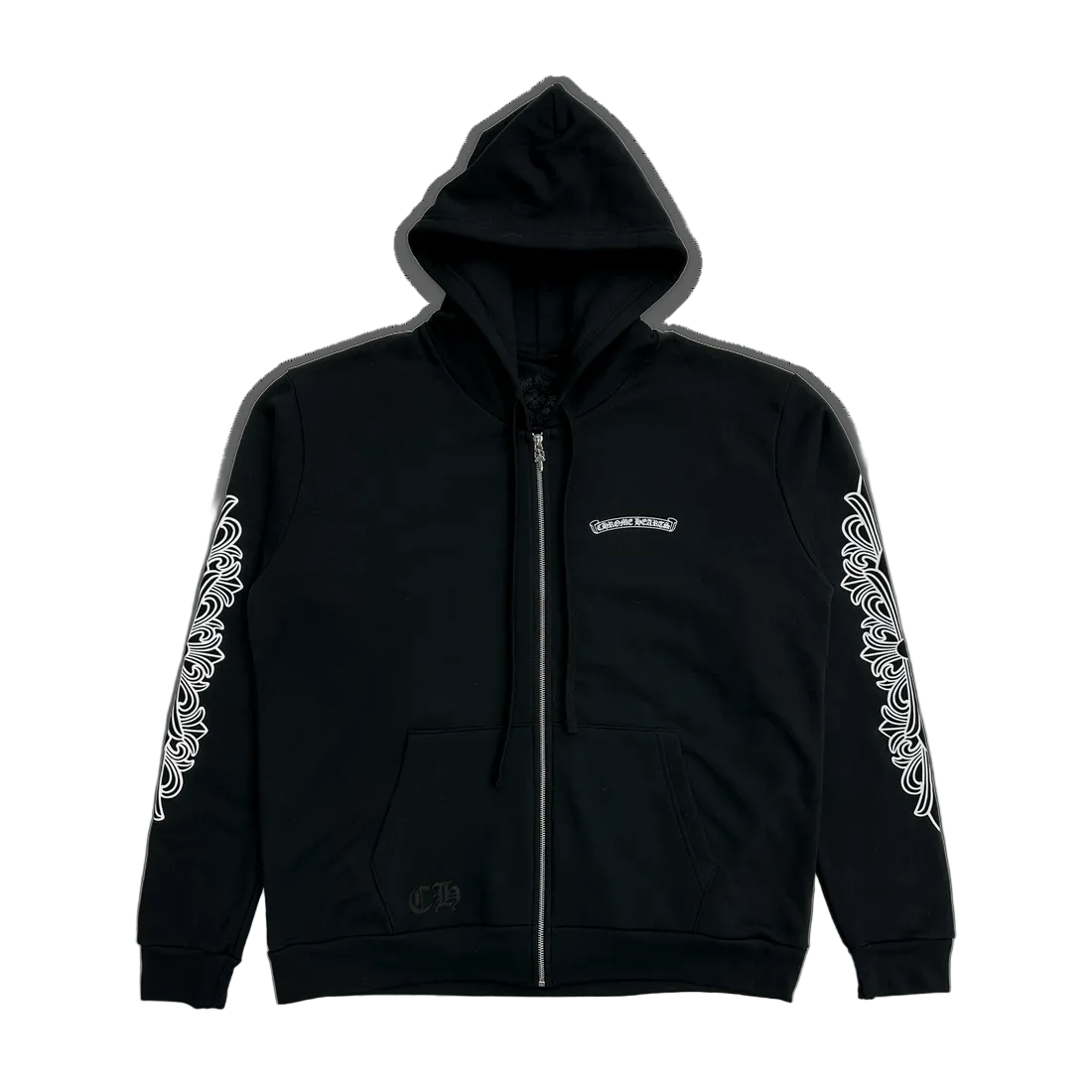 Chrome Hearts Aspen Matty Boy Exclusive Floral/Cross Thermal Zip-Up Hoodie