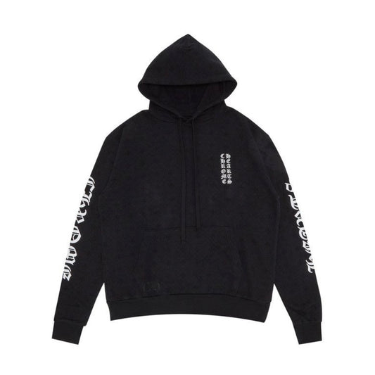 Chrome Hearts Plus Cross Allover Print Horseshoe Logo Hoodie