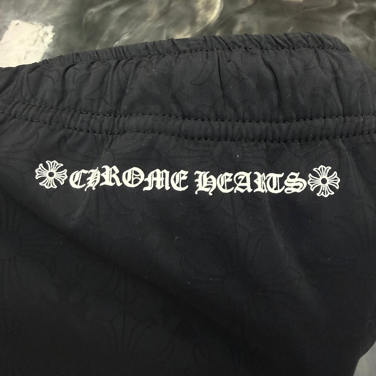 Chrome Heart Monogram Black Track Pants