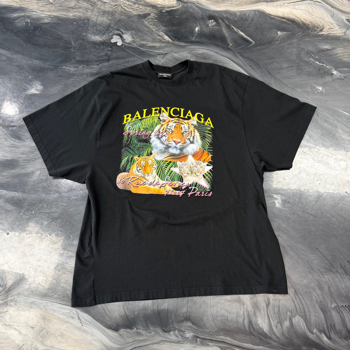 Balenciaga Year of the Tiger Oversized T-Shirt