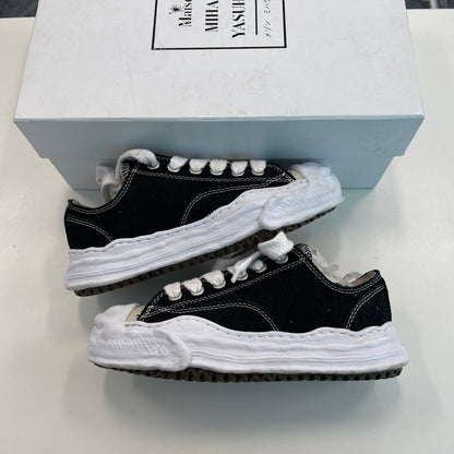 Maison Mihara Yasuhiro Hank OG Sole Canvas Low Black (USED) (Black Friday)