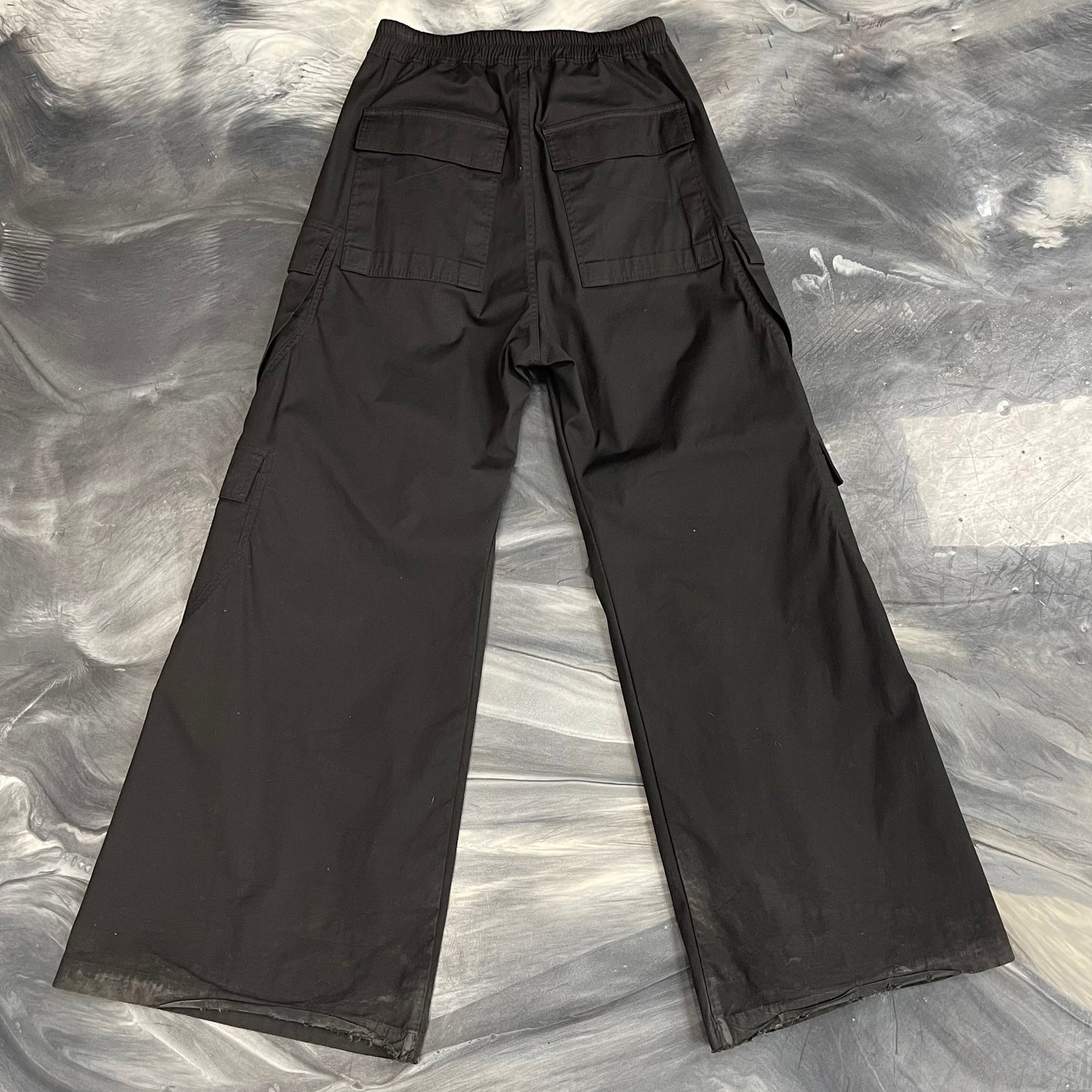 Rick Owens Jumbo Cargo Bela Pants Black