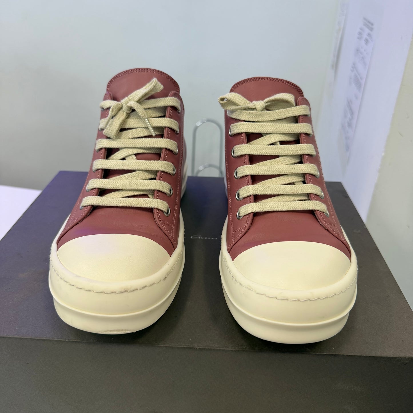 Rick Owens Ramone Lows Dusty Pink(USED)