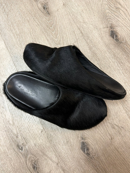 Marni Fussbett Sabot Mules Black (USED NO BOX)
