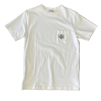 Dior Stussy Bee Pocket Tee White