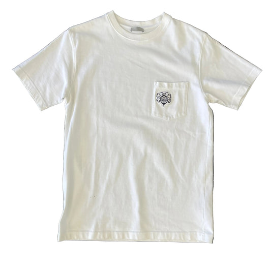 Dior Stussy Bee Pocket Tee White