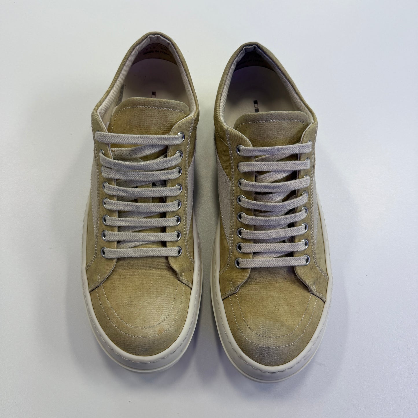 Rick Owens DRKSHDW Hollywood
Vintage Low Parchment Milk (Used)(No Box)