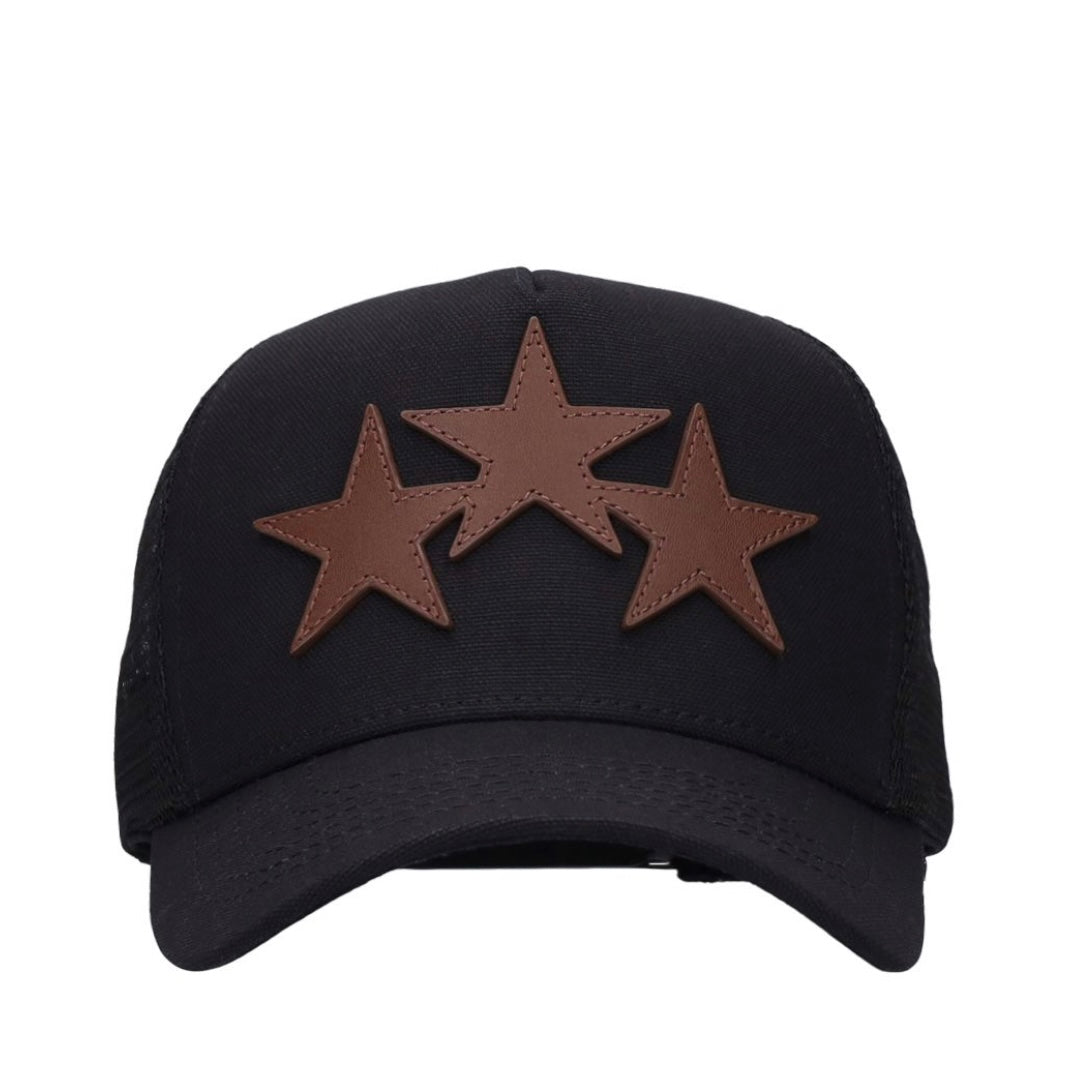 AMIRI Brown Star Black Snapback