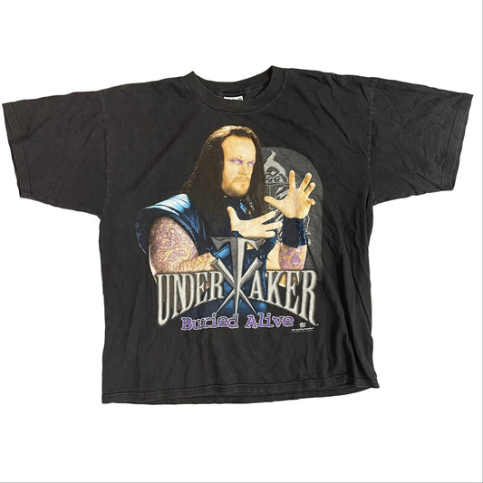 1998 "Buried Alive" WWF The Undertaker Vintage Tee
