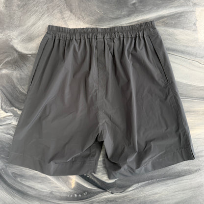 Rick Owens Babel Nylon Long Boxer Shorts Blujay