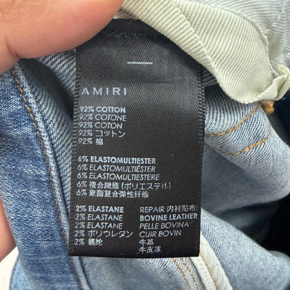AMIRI MX1 Distressed Skinny Jeans