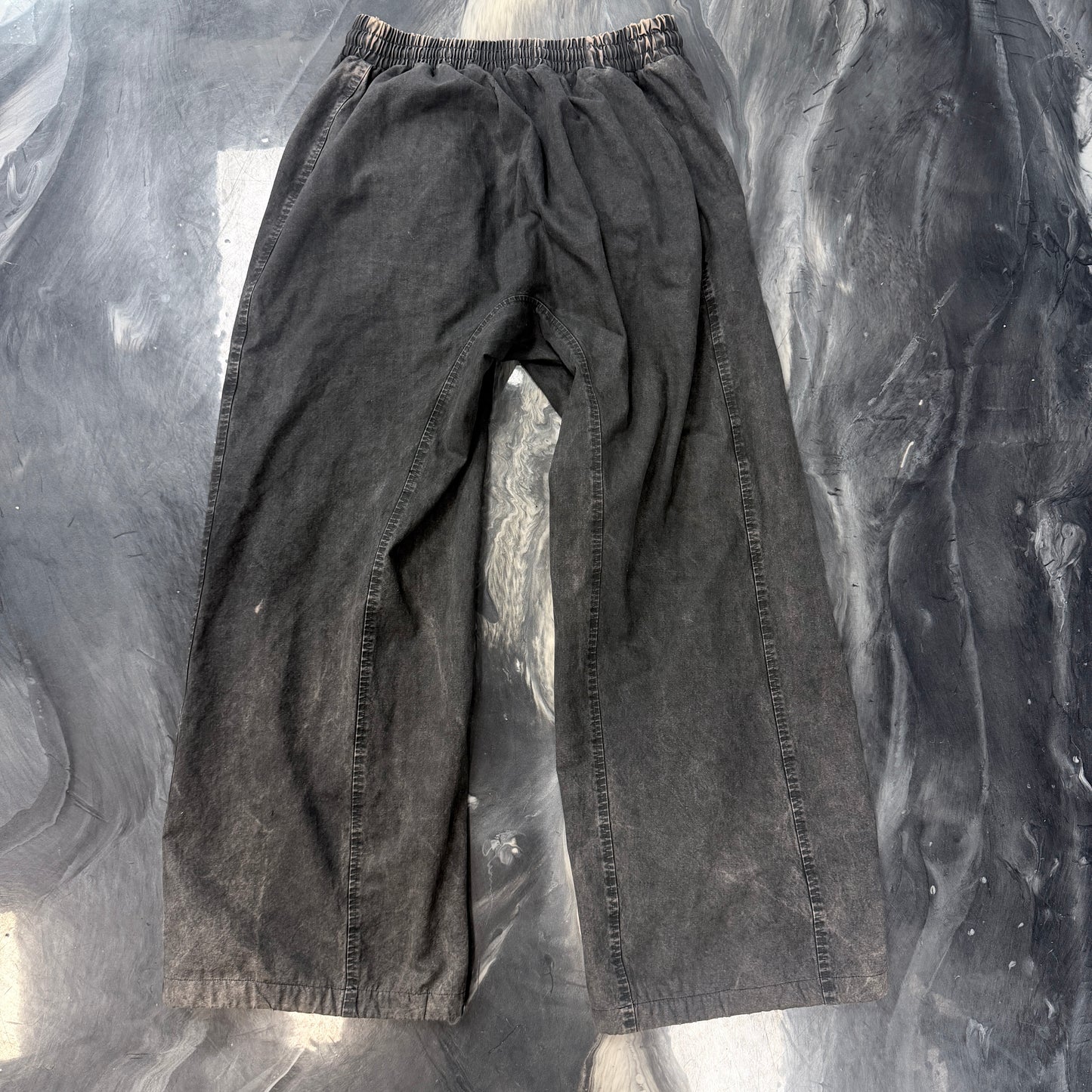 Rivington Roi Rebis Trappist Penta Wide-Leg Pants Grey