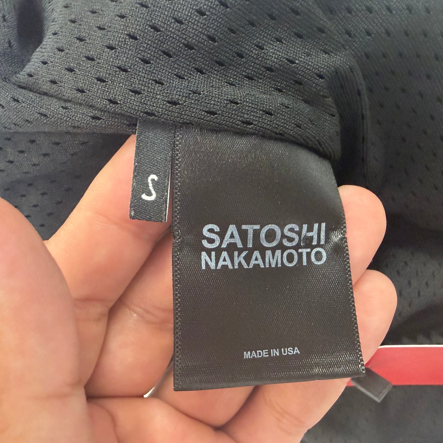 Satoshi Nakamoto Black Padding Moto Shorts