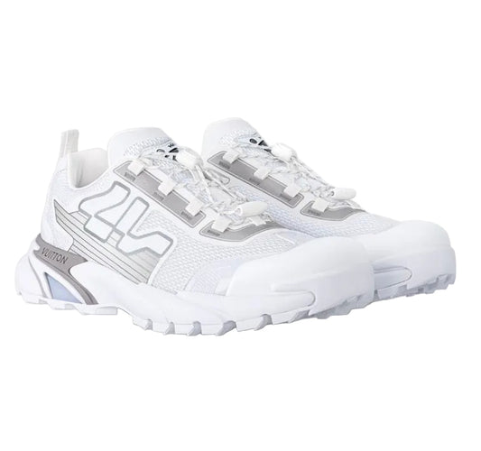 Louis Vuitton Tatic Runner Sneaker White (USED NO BOX)