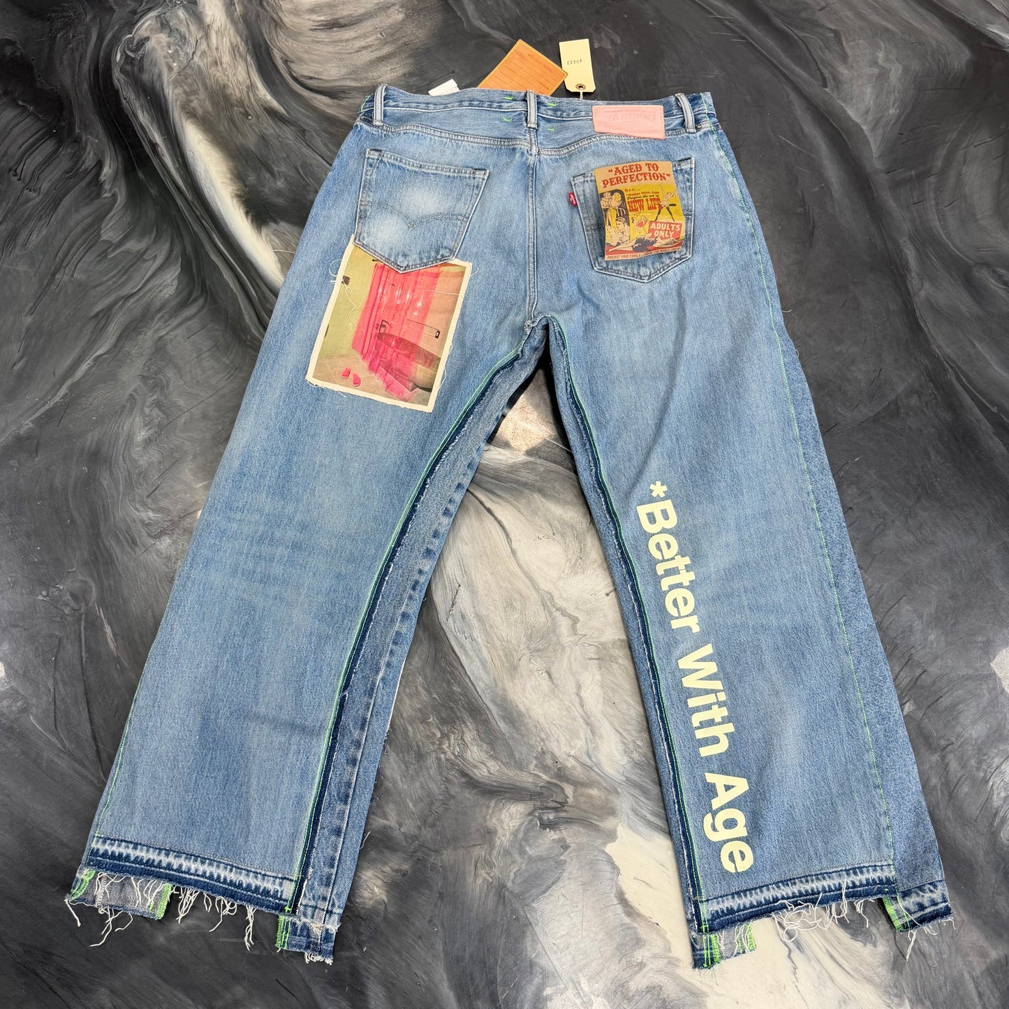 Better With Age Fleetwood Triple-Wide Denim