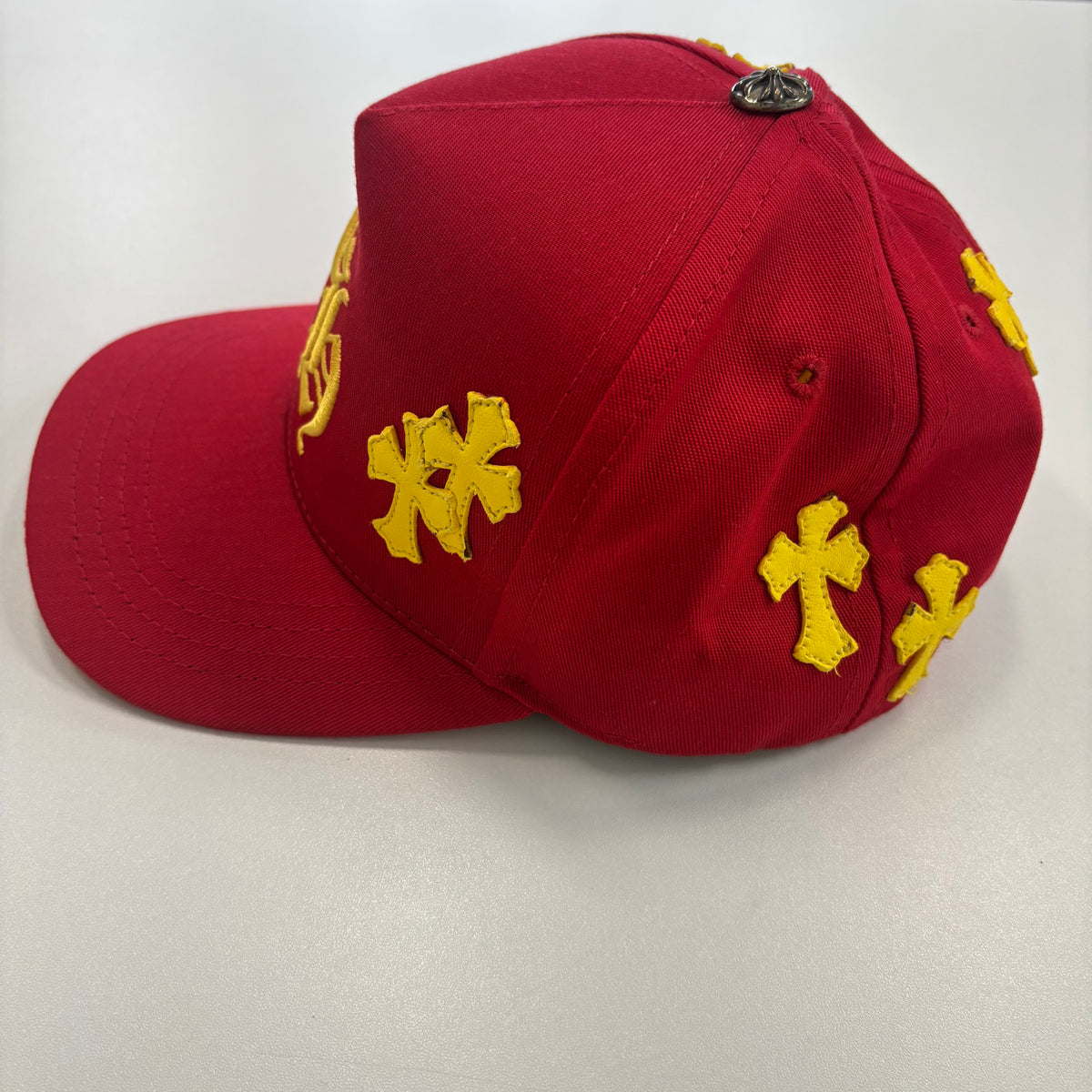 Chrome Hearts Patch Hat Red/Yellow