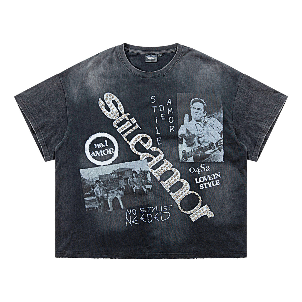 Stile Dé Amor Black No Stylist Tee