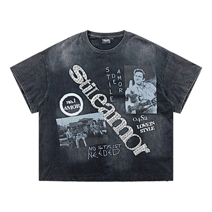 Stile Dé Amor Black No Stylist Tee