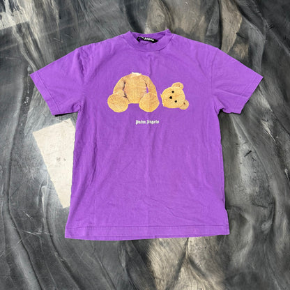 Palm Angels Purple Bear T-shirt