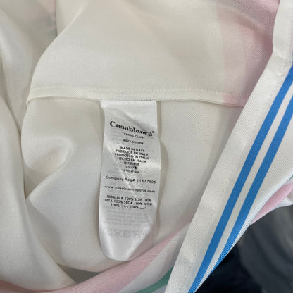 Casa Blanca Tennis Club Silk Button Up