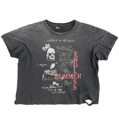 Paly Hollywood Endless Bummer Tee Vintage Washed Black