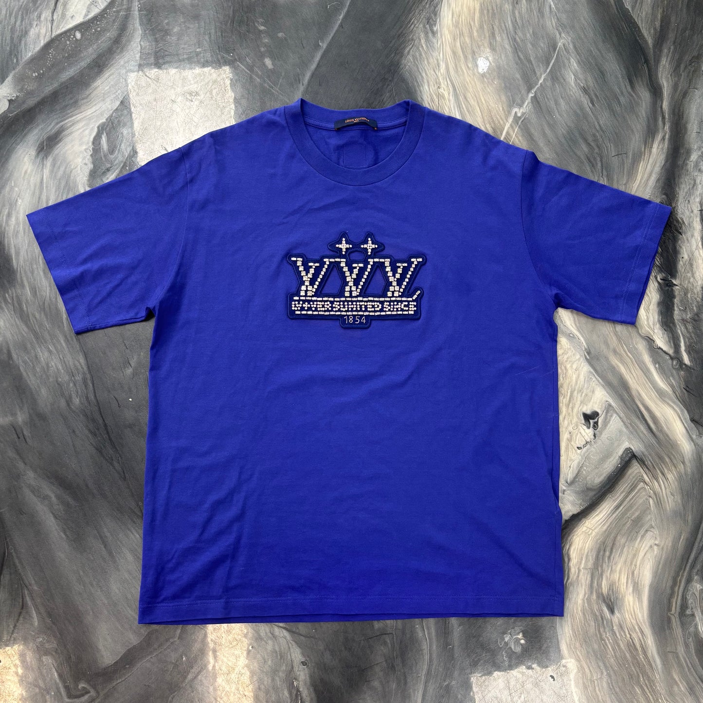 Louis Vuitton Embellished Cotton Tee