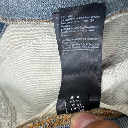 AMIRI MX1 Ultrasuede Jeans