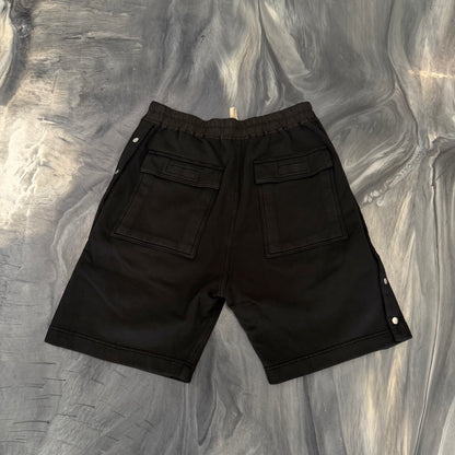 Rick Owen Pusher Shorts Black