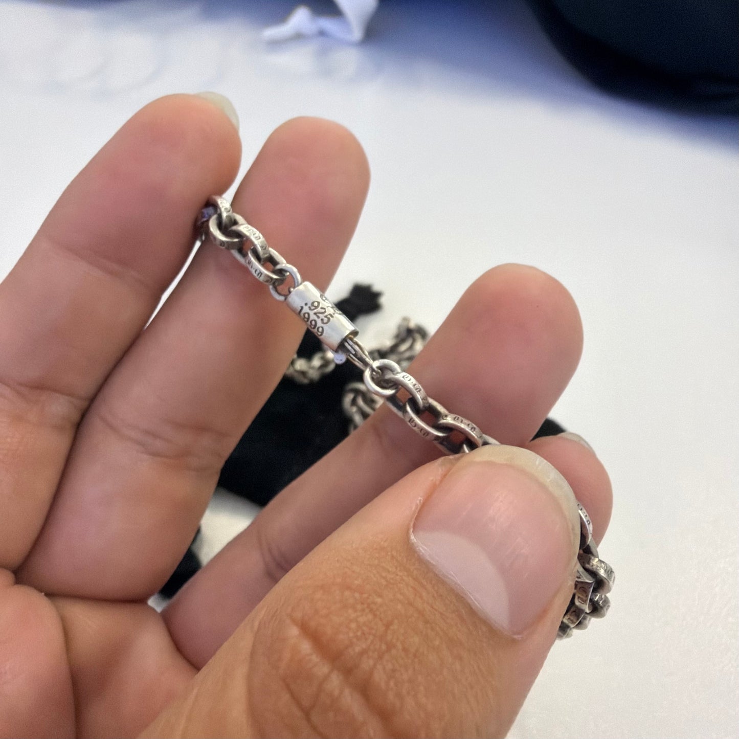 Chrome Hearts Paper chain 18in