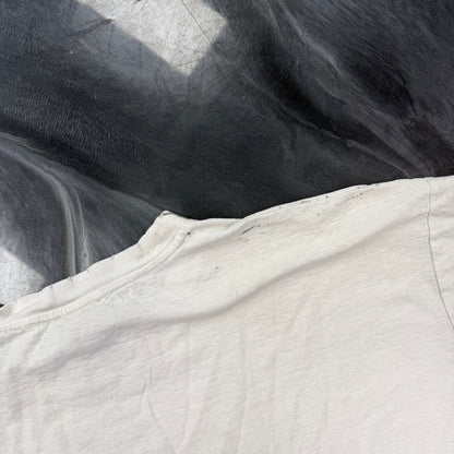 Acne Studios Logo 1996 Distressed Short Sleeve Tee White