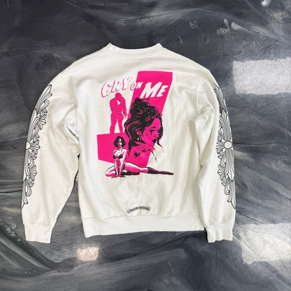 Chrome Hearts Deadly Doll Cry On Me Crewneck