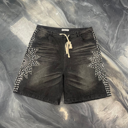 Vale Forever Sirens Black Denim 
Shorts