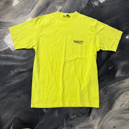 Balenciaga Neon Campaign Tee