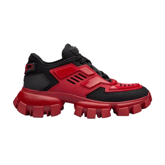 Prada Cloudbust Thunder knit RED/BLACK (USED) (NO BOX)