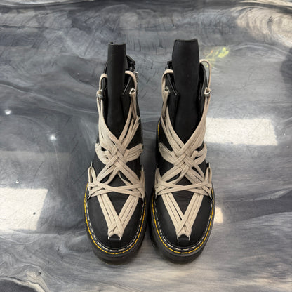 Dr. Martens 1460 DRKSHDW Quad Sole Mega Lace Boot Rick Owens Black (Used)(No Box)