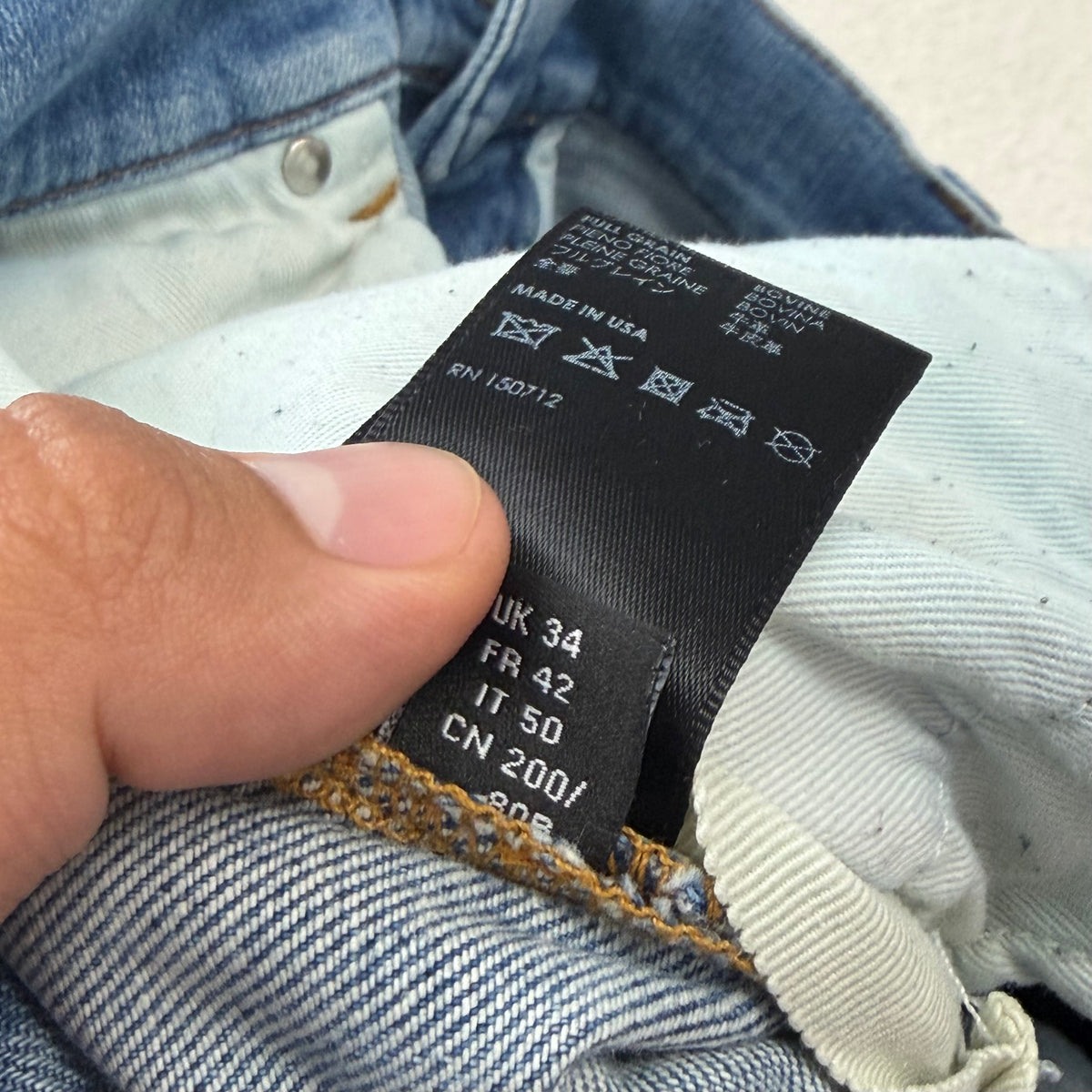 AMIRI MX1 Distressed Skinny Jeans