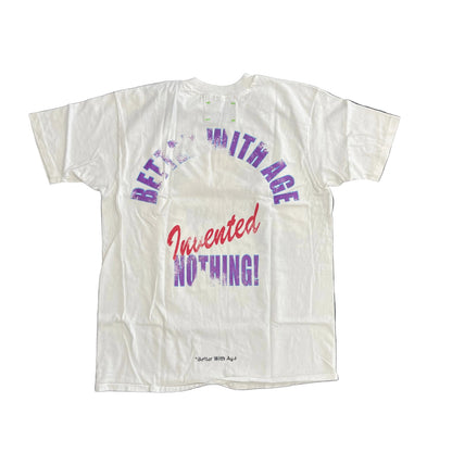 Better With Age Modest Tee White