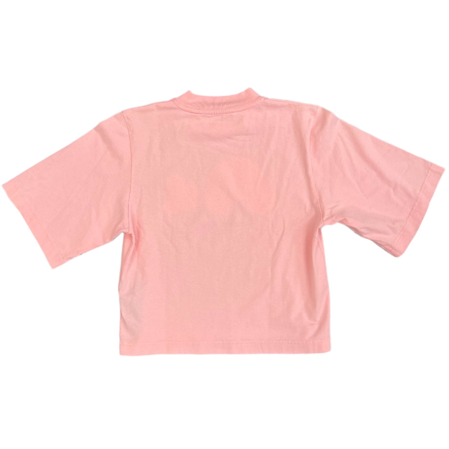 Palm Angles Teddy Bear Pink Crop Top Tee