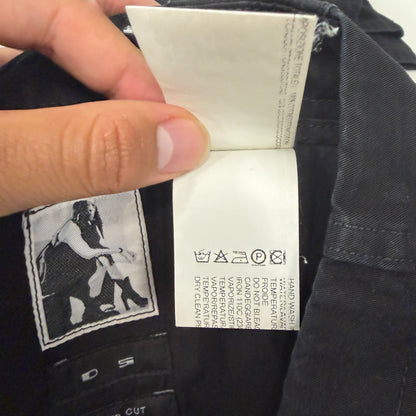 Rick Owens Black Aircut Jeans