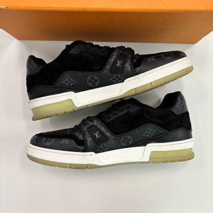Louis Vuitton Trainer Black Monogram (Used)
