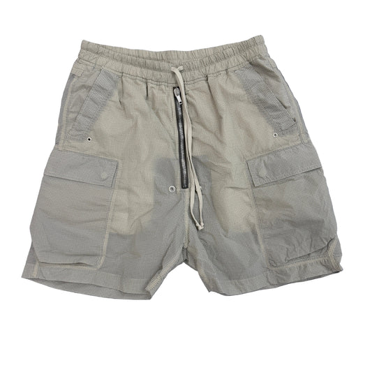 Rick Owen Cargo Bela Short Grey Nylon